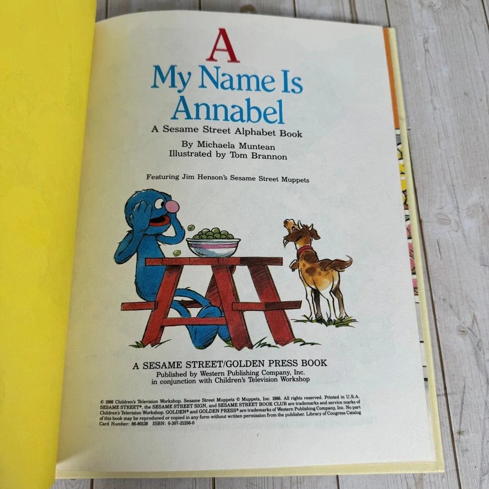 Vintage Sesame Street Book Club Lot 10 HC Kids Books‎ ABC Counting Learning